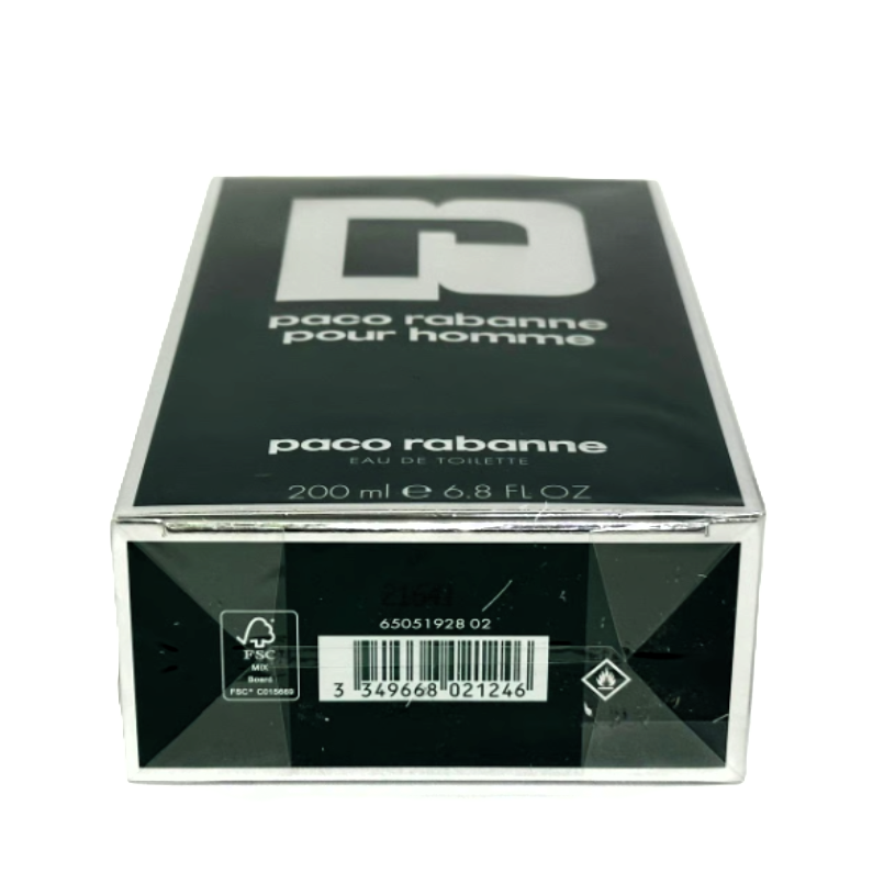Pour Homme by Paco Rabanne EDT Splash for Men 6.7 oz / 200 ml – Two Box Options