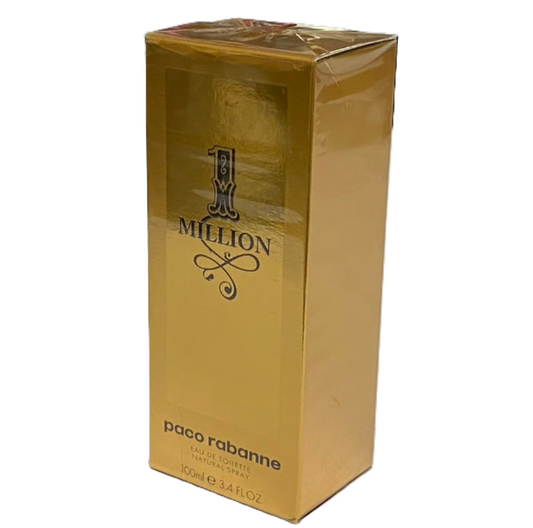 1 Million by Paco Rabanne Men's EDT Spray 3.4 oz / 100 ml | Vintage Tester or Sealed Box