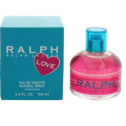 Ralph Love by Ralph Lauren for Women | 100 ml / 3.4 fl oz EDT Natural Spray | Cellophane-Wrapped Box
