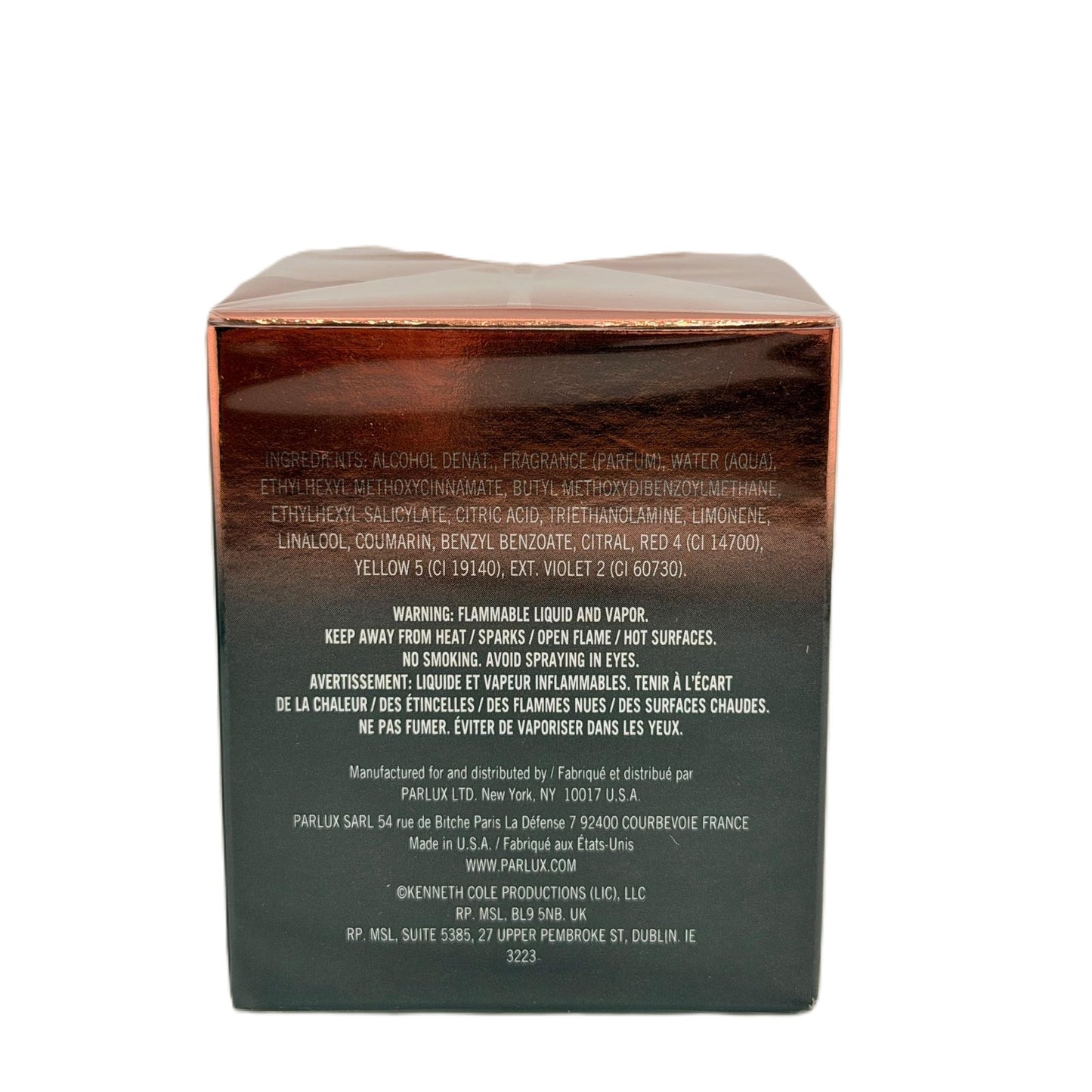 Kenneth Cole Copper Black for Men – Rare Hard to Find EDT, New Sealed Box