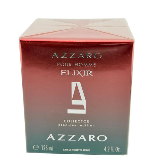 Azzaro Elixir Pour Homme Men's EDT 4.2 oz (Collector Precious Edition) Spray