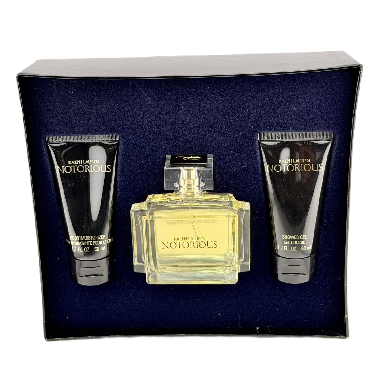 Notorious by Ralph Lauren EDP – Vintage Stock, No Cellophane | 5 Size Options incl. 3-Pc Set