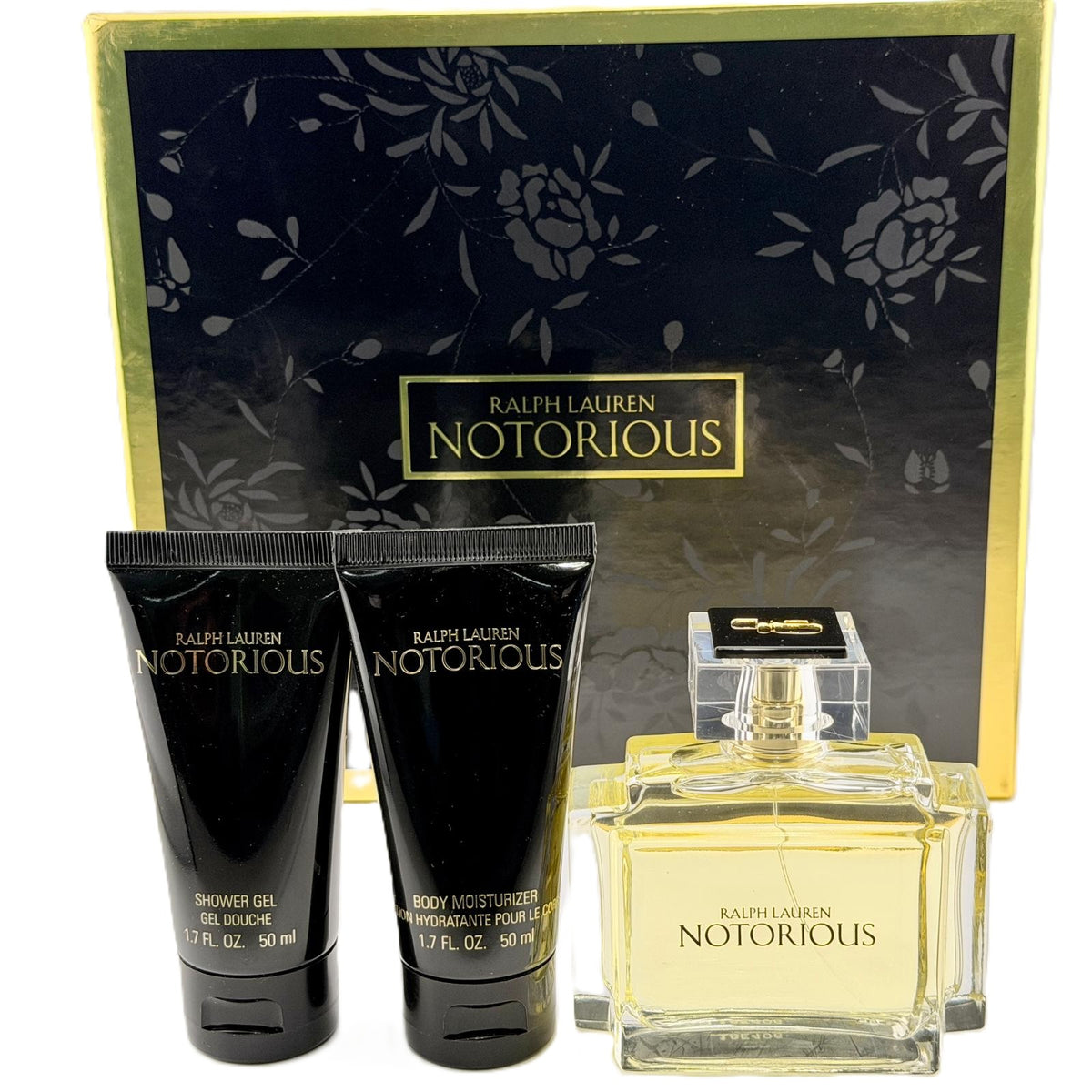Notorious by Ralph Lauren EDP – Vintage Stock, No Cellophane | 5 Size Options incl. 3-Pc Set