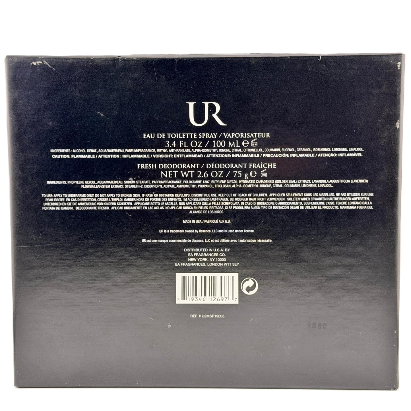 Usher UR by Usher for Men | Vintage Formulation | EDT Spray | Rare & Hard to Find