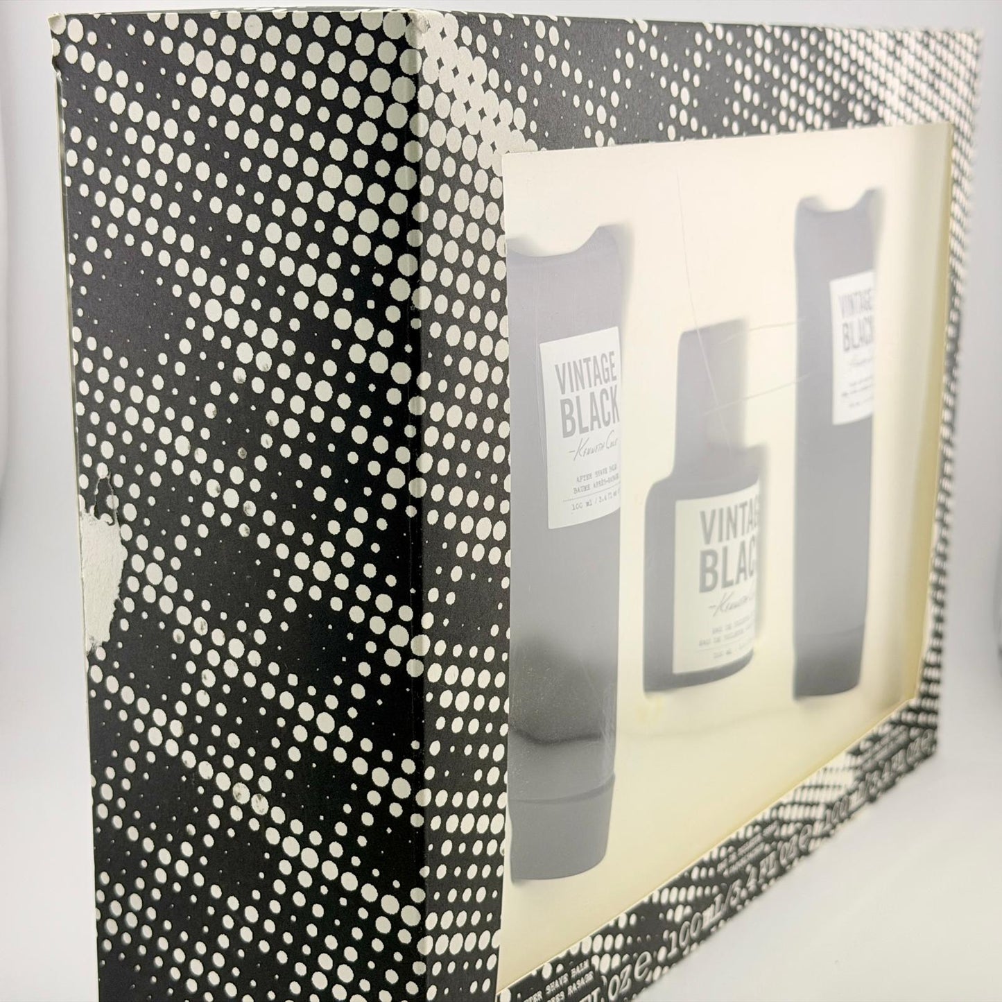Kenneth Cole Vintage Black 3-Piece Gift Set for Men – Rare Vintage Formulation