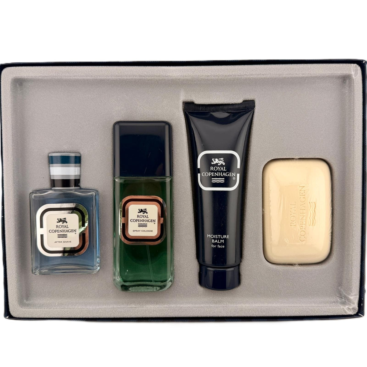 ✨ VINTAGE & RARE: Royal Copenhagen for Men | EDC Mini Splash & 4-Piece Gift Set | Discontinued Collector’s Find