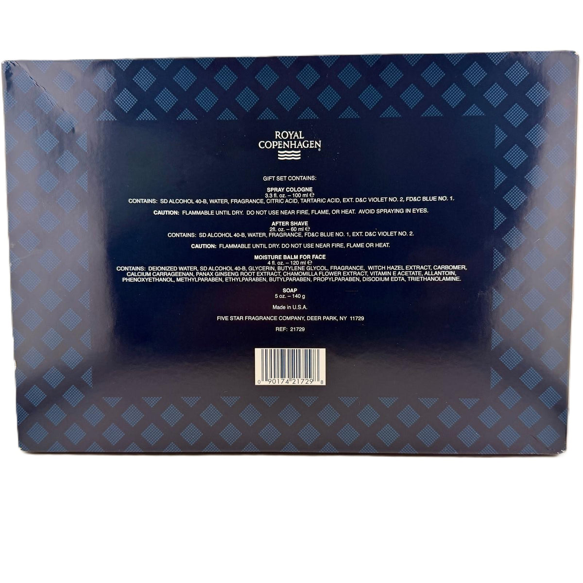 ✨ VINTAGE & RARE: Royal Copenhagen for Men | EDC Mini Splash & 4-Piece Gift Set | Discontinued Collector’s Find