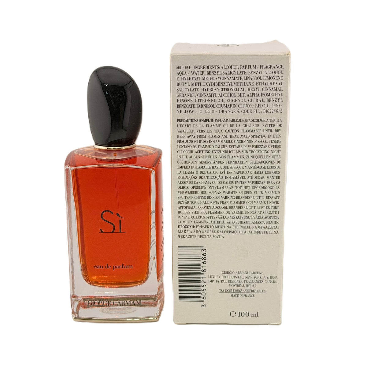 Giorgio Armani Sì for Women | Mini, EDP, EDT, Intense & More | Choose Your Option