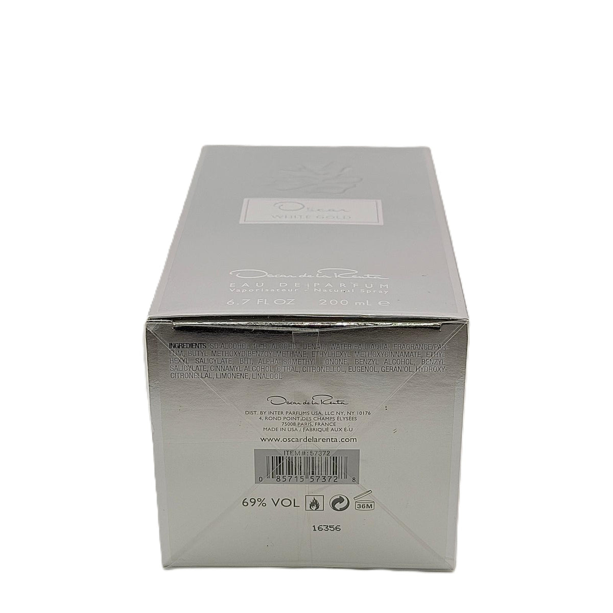 Oscar de la Renta White Gold Eau de Parfum for Women – Rare Discontinued Fragrance | 6.7 FL.OZ / 200 ML