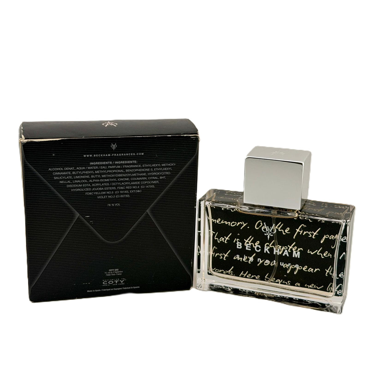 ★ RARE & HARD TO FIND: Beckham Signature Story by David Beckham for Men | 2 Options | 1.7 oz EDT + 2.5 oz EDT Tester | Discontinued | Actual Images!