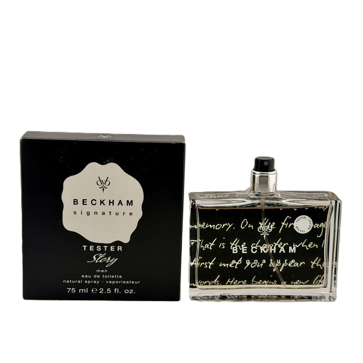 ★ RARE & HARD TO FIND: Beckham Signature Story by David Beckham for Men | 2 Options | 1.7 oz EDT + 2.5 oz EDT Tester | Discontinued | Actual Images!