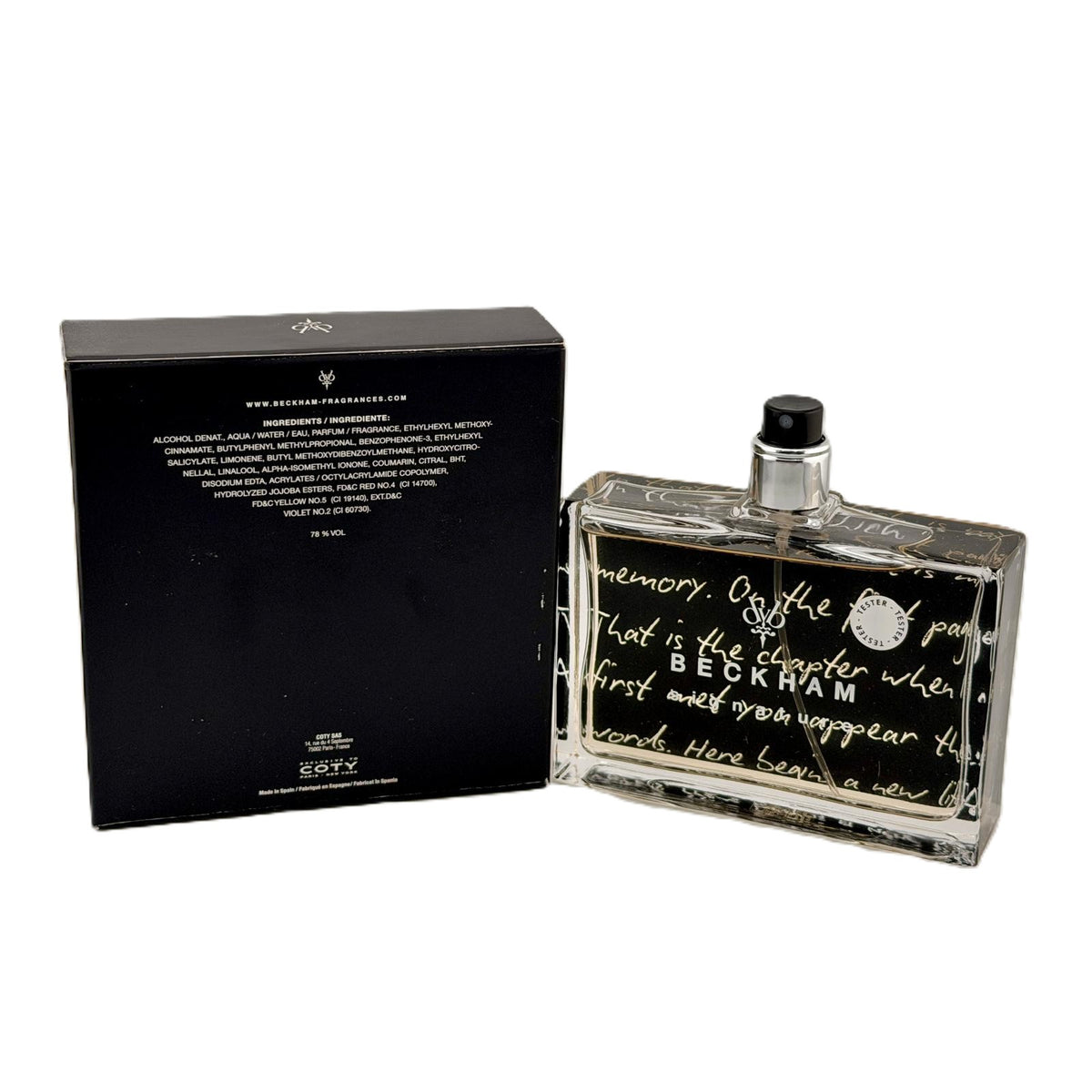 ★ RARE & HARD TO FIND: Beckham Signature Story by David Beckham for Men | 2 Options | 1.7 oz EDT + 2.5 oz EDT Tester | Discontinued | Actual Images!