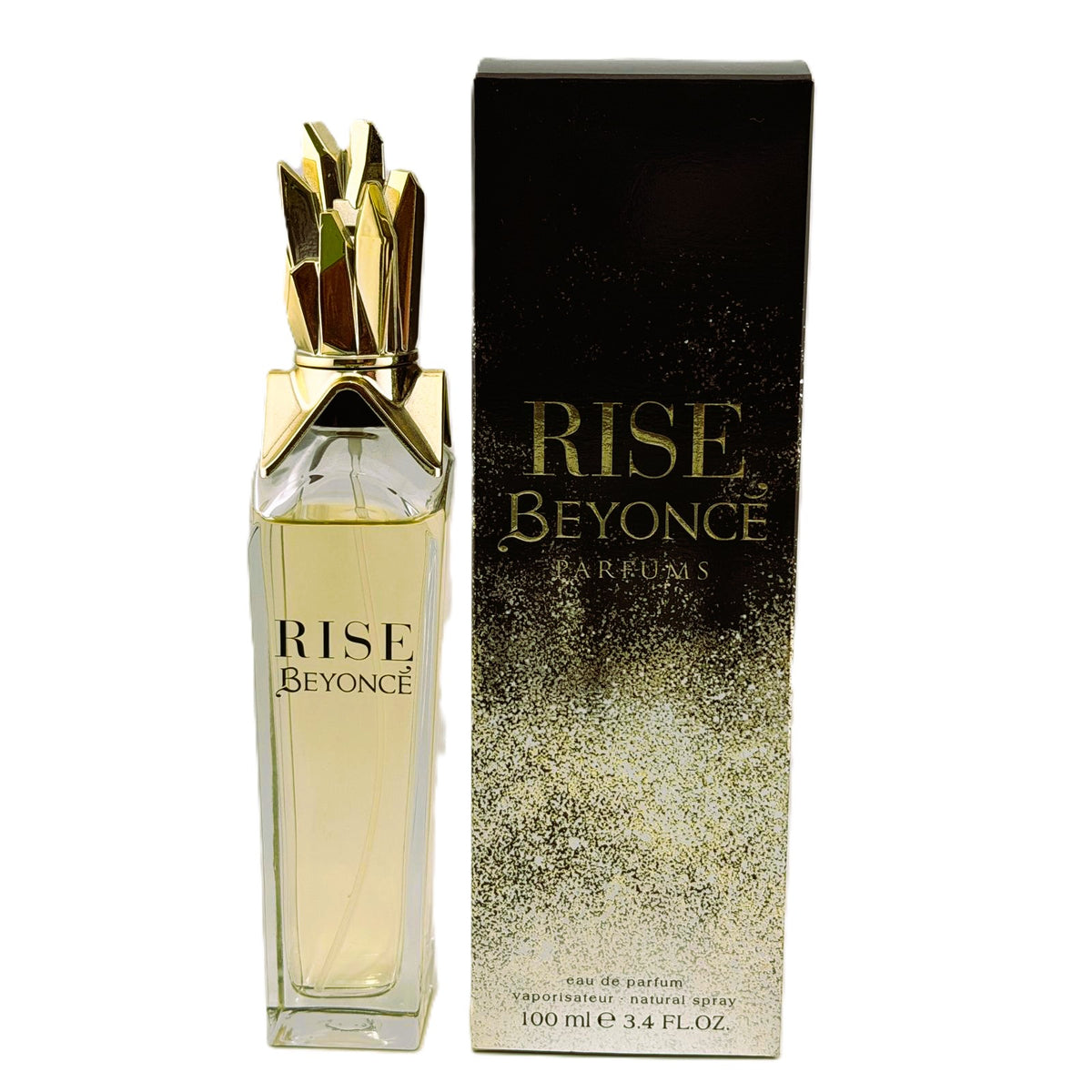 Rise by Beyoncé Women's Eau de Parfum Spray 3.4 oz / 100 ml Bottle - Low Fill, With Box
