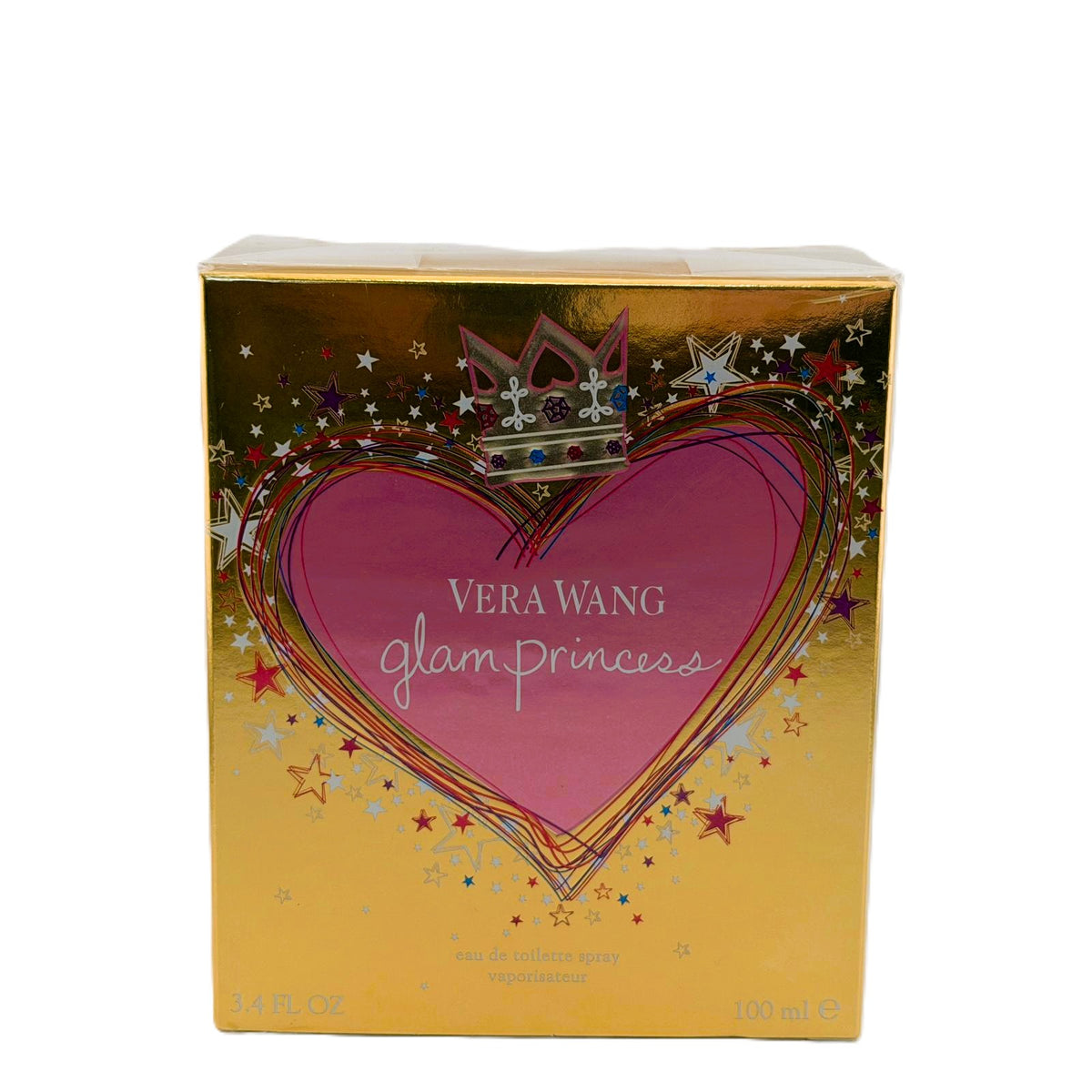 Glam Princess by Vera Wang Women's Eau de Toilette Spray 3.4 oz / 100 ml - New, Sealed Box