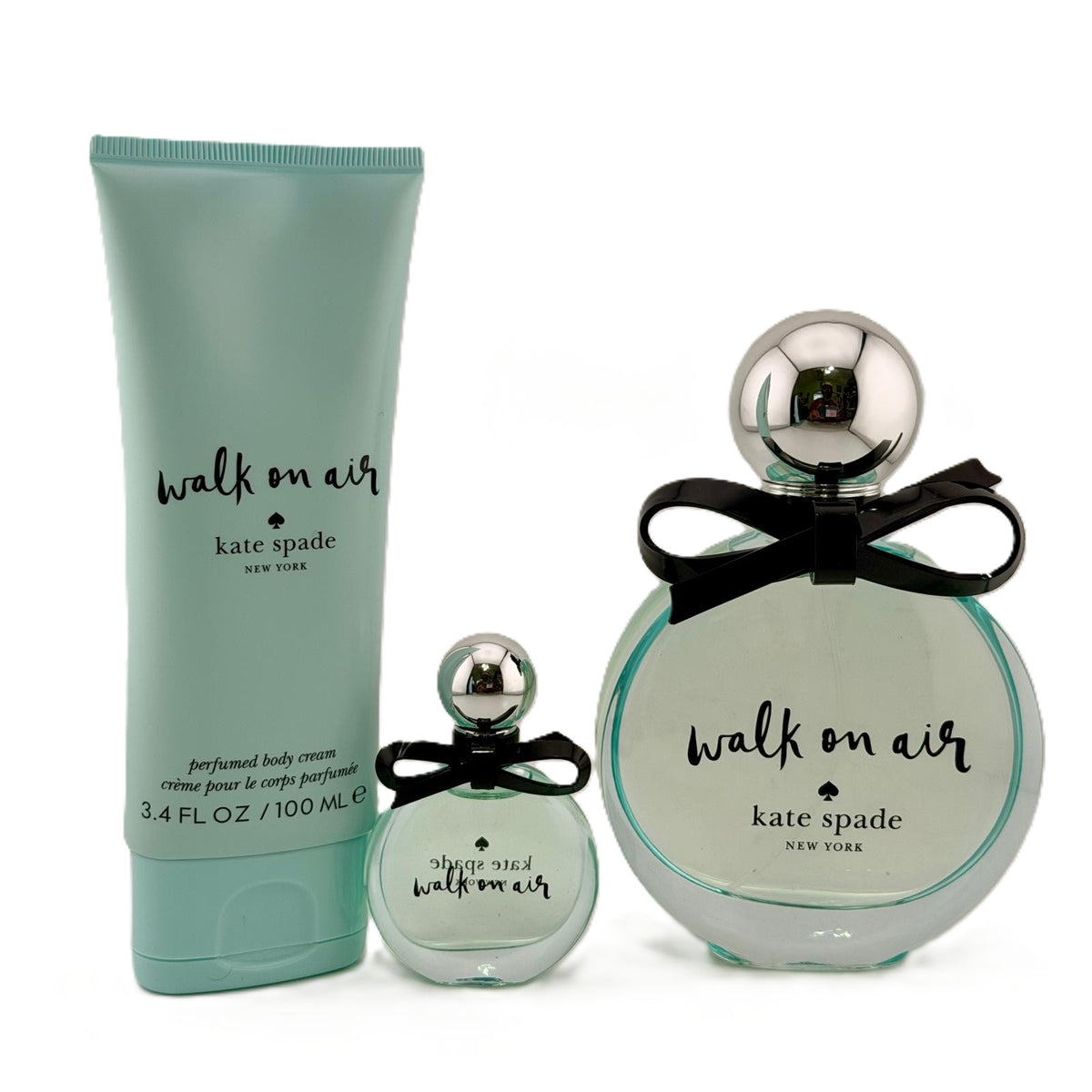 Walk on Air by Kate Spade Women's 3-Piece Set - 100 ml EDP, 7.5 ml Splash Mini & 100 ml Body Cream