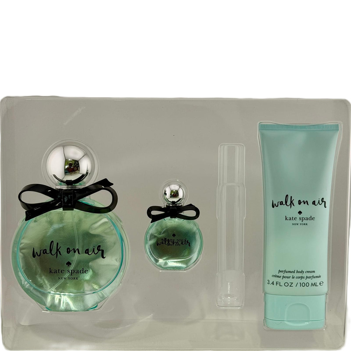 Walk on Air by Kate Spade Women's 3-Piece Set - 100 ml EDP, 7.5 ml Splash Mini & 100 ml Body Cream