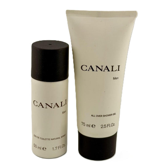Canali by Canali Men's 50 ml EDT Spray, 75 ml Shower Gel & 2-Piece Options - No Box