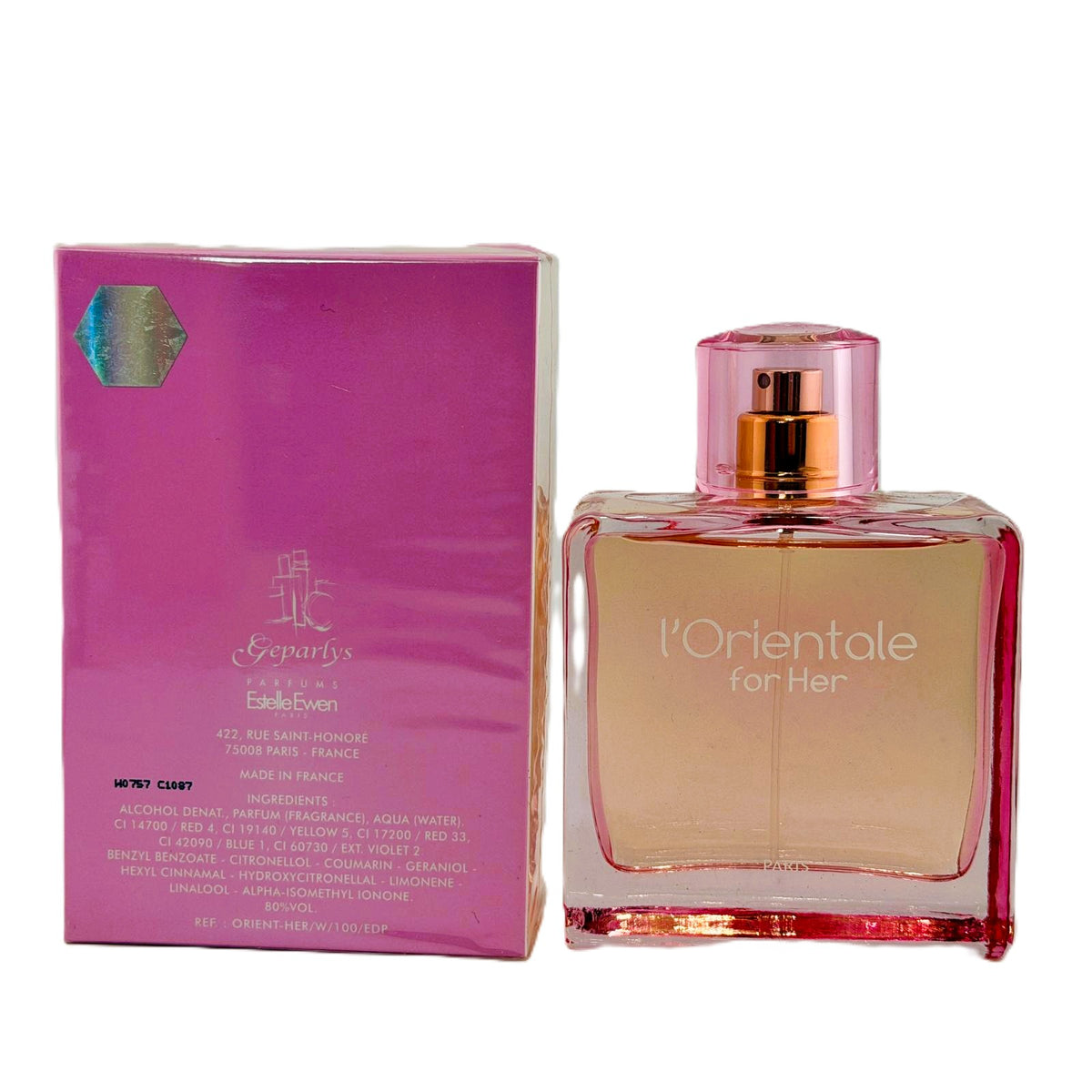 L'Orientale for Her by Estelle Ewen Women's 100 ml / 3.4 fl oz EDP Spray - New Vintage Boxed Options