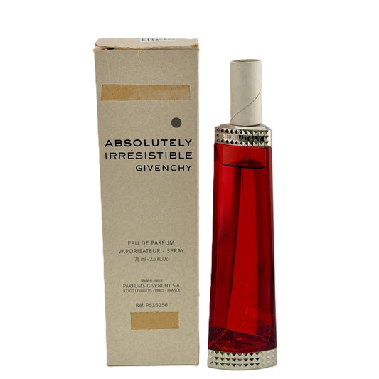 Absolutely Irresistible by Givenchy for Women | 75 ml / 2.5 fl oz EDP Spray | Used, Tester Box, No Cap