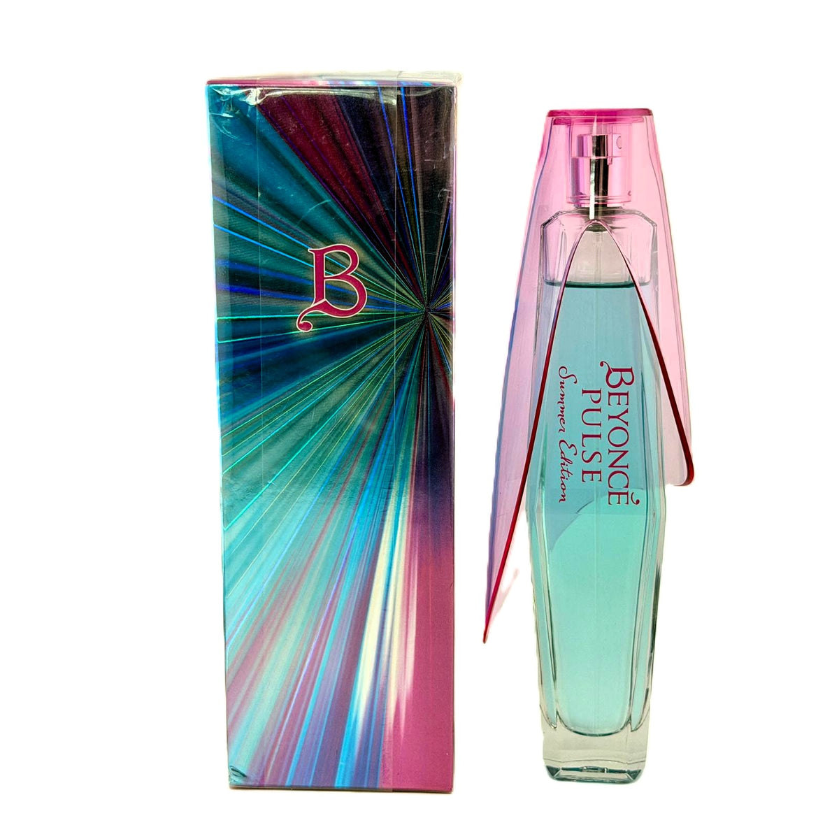 Pulse Summer Edition by Beyoncé for Women | 100 ml / 3.4 fl oz EDP Spray | Open Cellophane Box