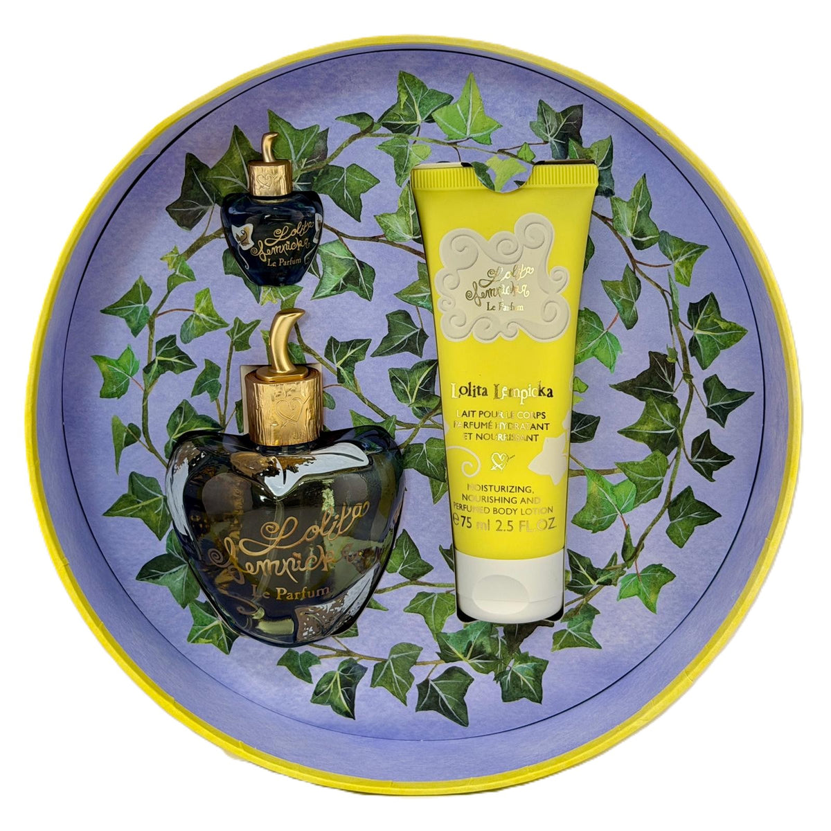 Le Parfum by Lolita Lempicka for Women 3-Piece Set | 100 ml EDP + 5 ml Splash Mini + 75 ml Lotion