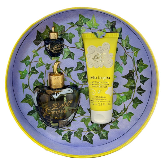 Le Parfum by Lolita Lempicka for Women 3-Piece Set | 100 ml EDP + 5 ml Splash Mini + 75 ml Lotion