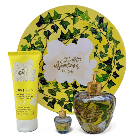 Le Parfum by Lolita Lempicka for Women 3-Piece Set | 100 ml EDP + 5 ml Splash Mini + 75 ml Lotion