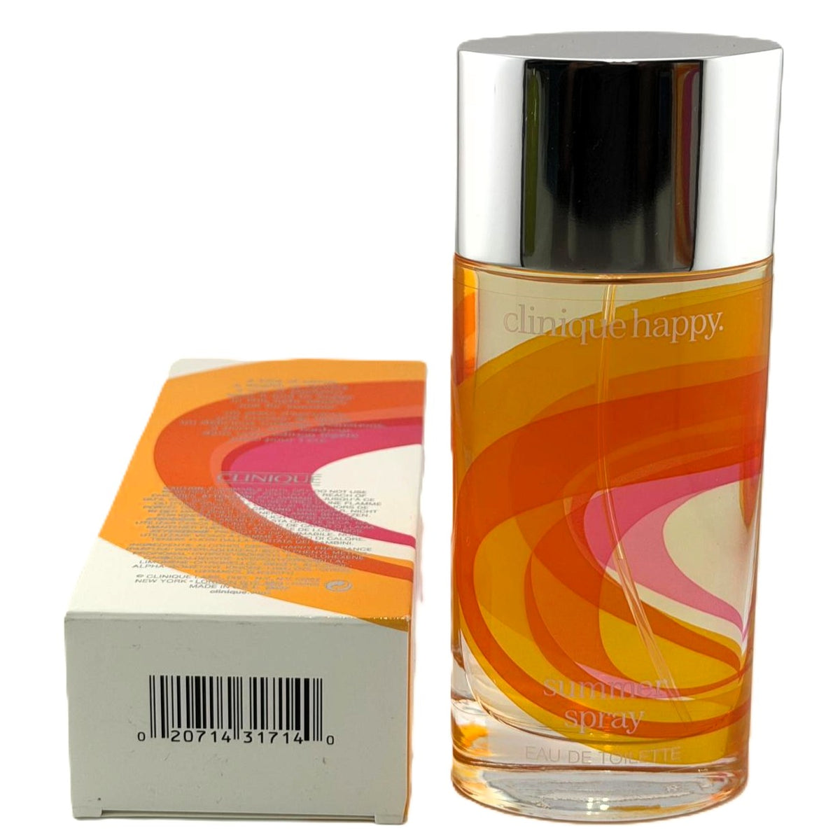 Happy Summer Spray 2012 by Clinique for Women | 100 ml / 3.4 fl oz EDT | Faded Box, No Cellophane