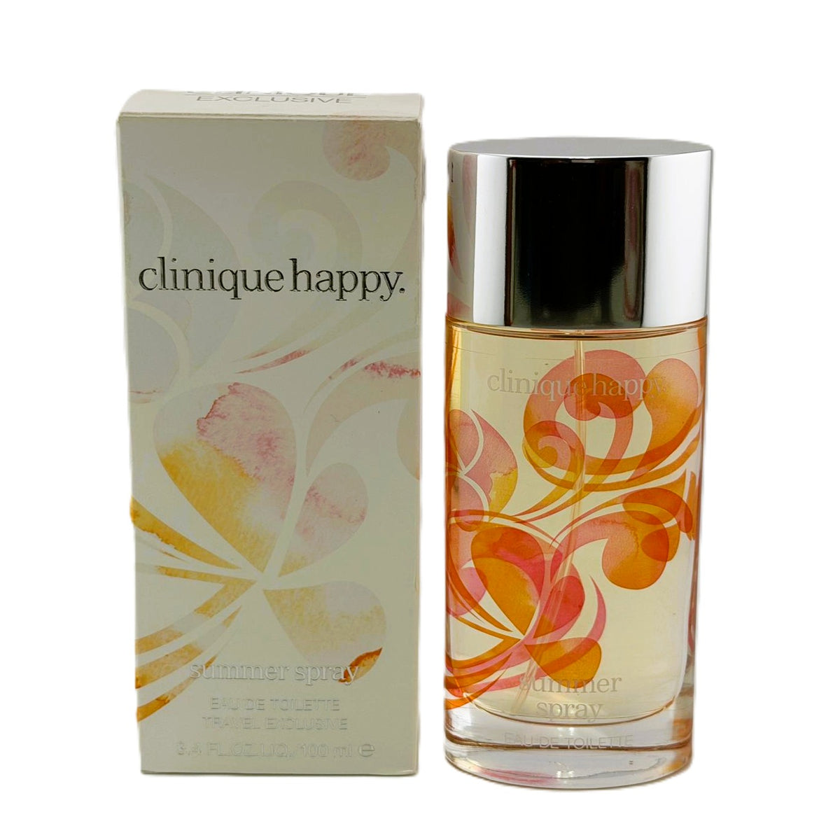 Happy Summer Spray 2009 by Clinique for Women | 100 ml / 3.4 fl oz EDT | Faded Box, No Cellophane