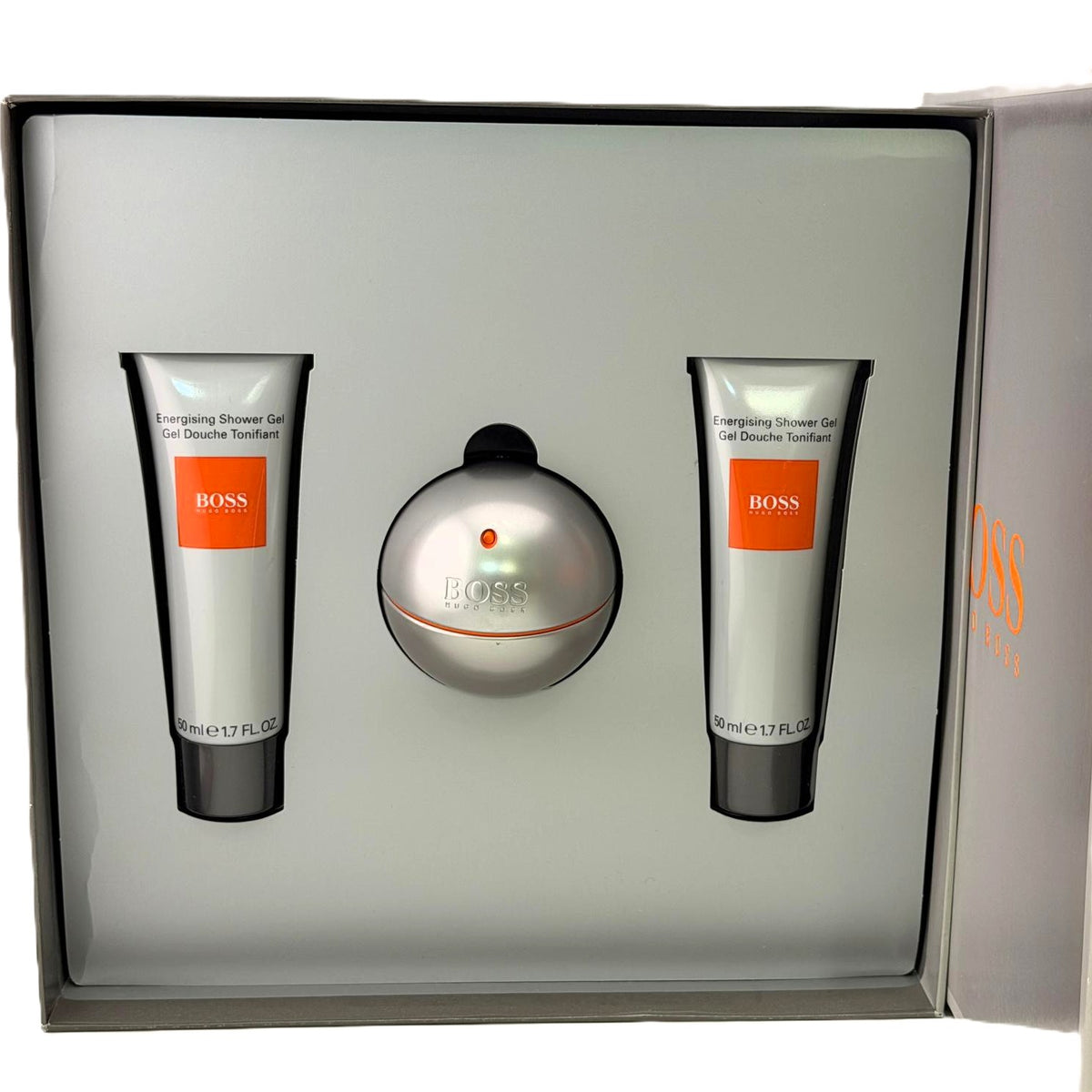 Boss in Motion by Hugo Boss for Men | 3-Piece Set: 40 ml EDT + 2 x 50 ml Shower Gel | Box Wear