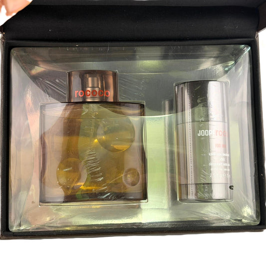 Rococo for Men by Joop! | 2-Piece Set: 125 ml EDT + Keep Cool Deodorant Stick | Wrapped Box