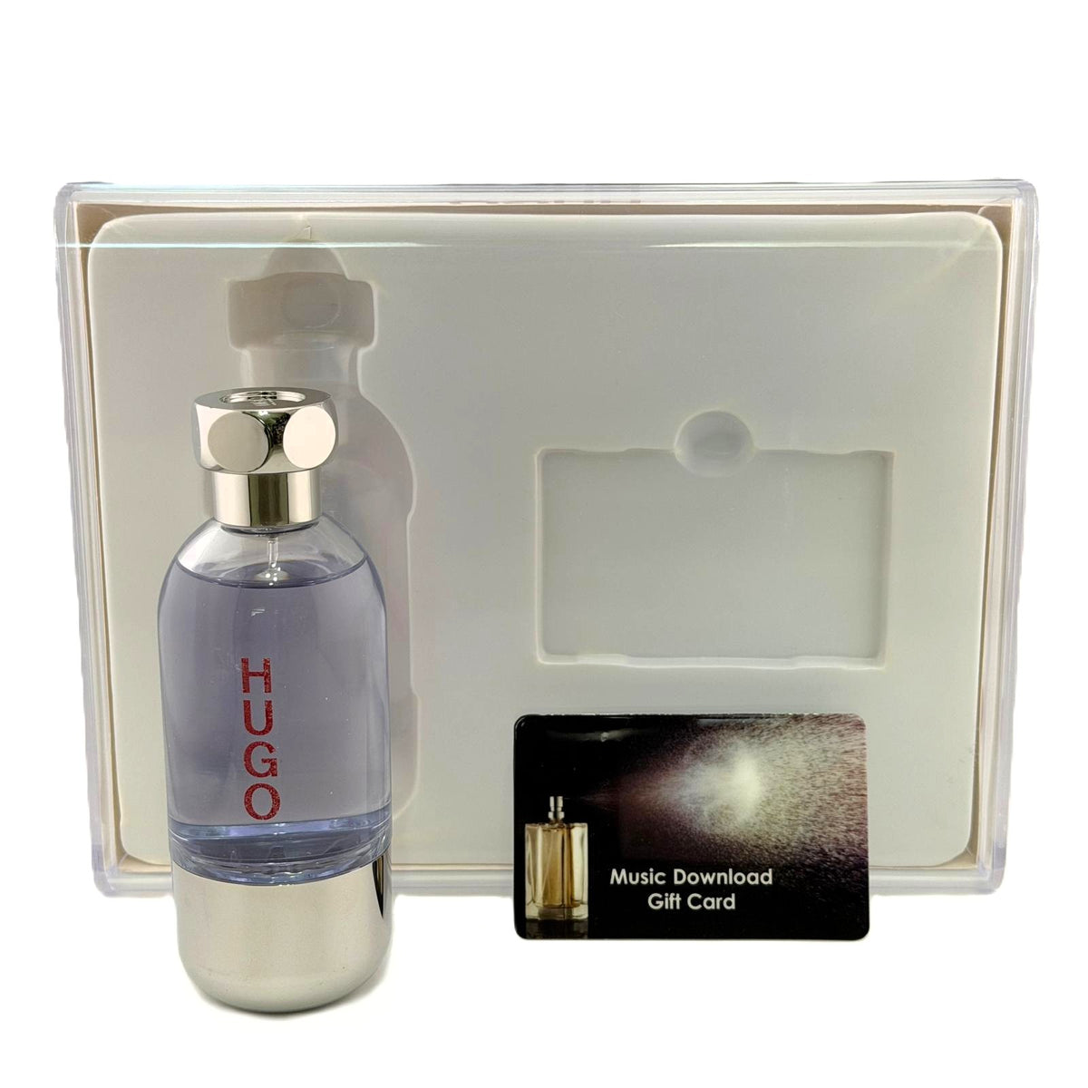 Boss Element by Hugo Boss for Men | 90 ml / 3 fl oz EDT Spray + Music Download Card | Acrylic Box