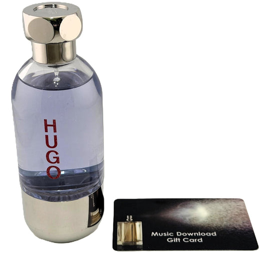 Boss Element by Hugo Boss for Men | 90 ml / 3 fl oz EDT Spray + Music Download Card | Acrylic Box