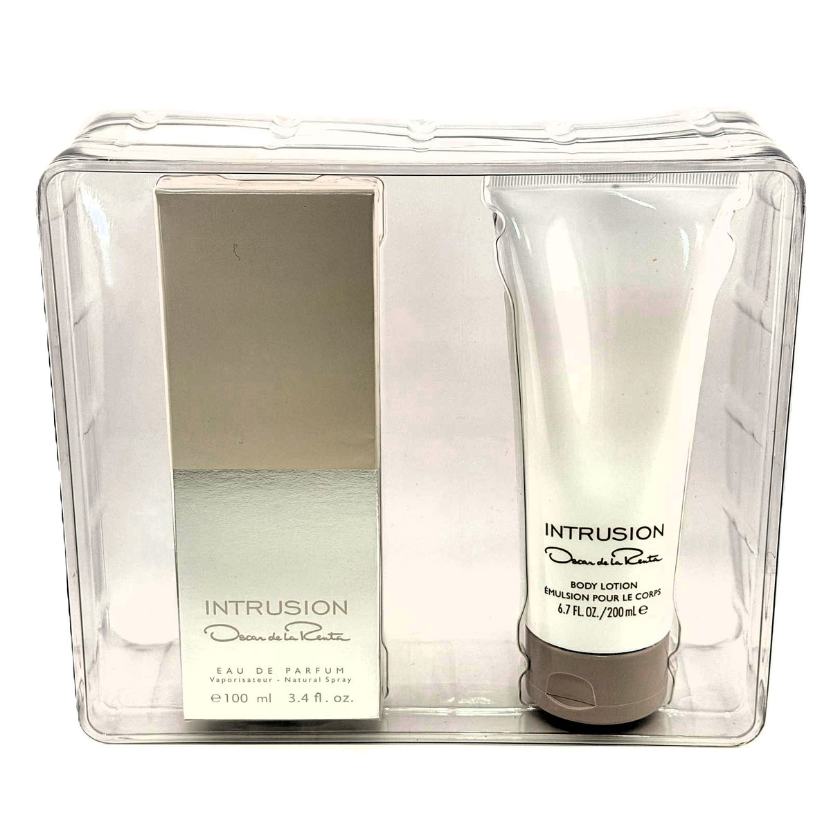 Intrusion by Oscar de la Renta for Women | 100 ml EDP + 200 ml Body Lotion 2-Piece Set | new soft box