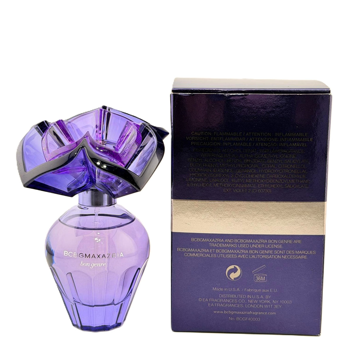 Bon Genre by BCBG Max Azria Women's Eau de Parfum 50 ml / 1.7 oz | Damaged Box