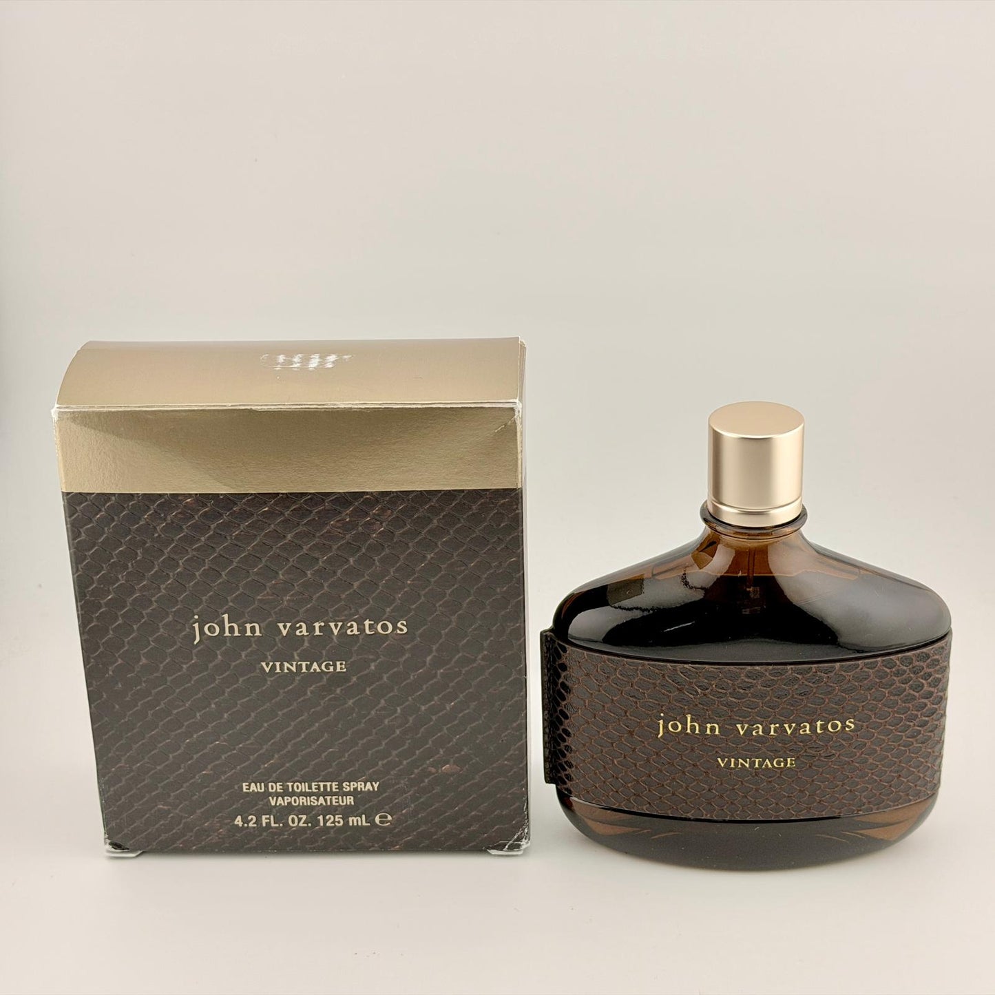 John Varvatos Vintage EDT Spray 4.2 oz / 125ml Men - Rare Discontinued