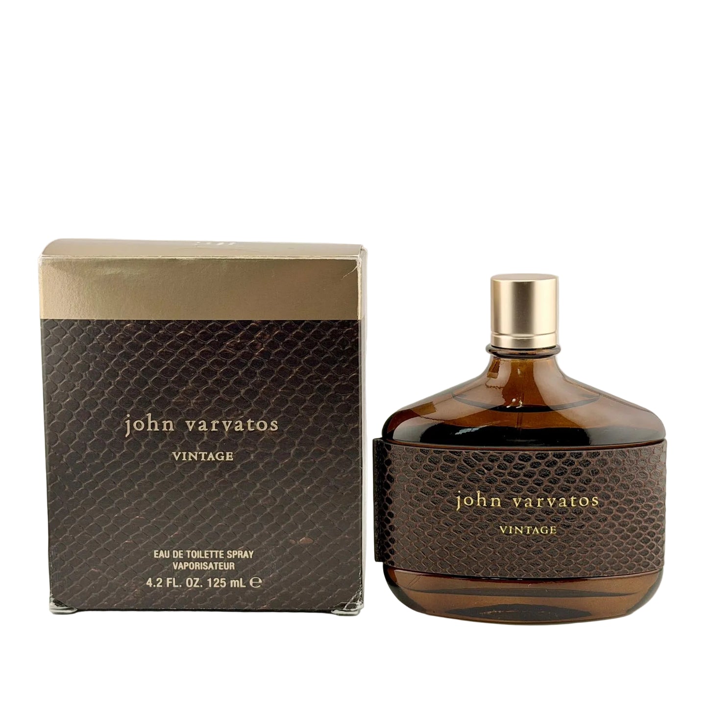 John Varvatos Vintage EDT Spray 4.2 oz / 125ml Men - Rare Discontinued