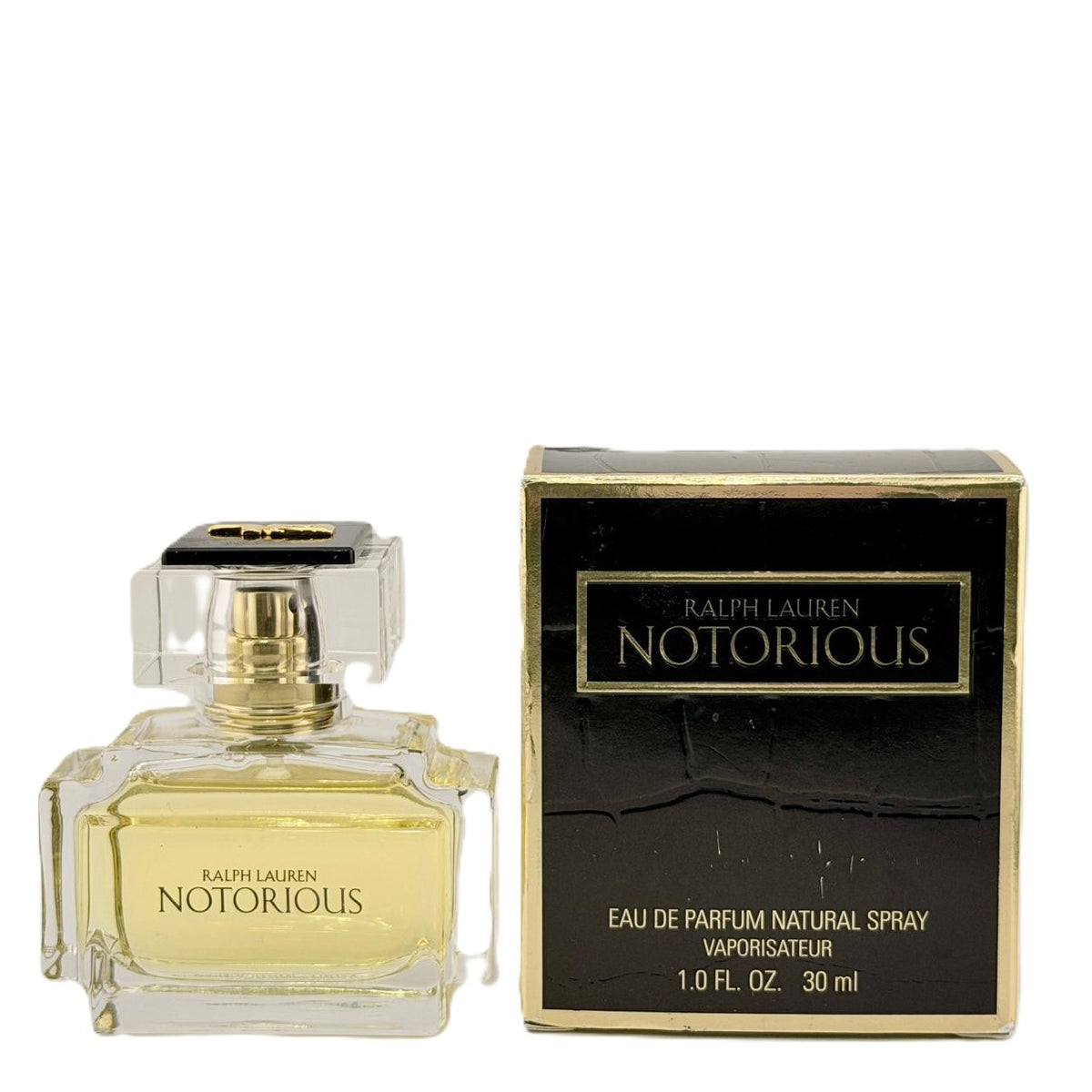 Notorious by Ralph Lauren EDP – Vintage Stock, No Cellophane | 5 Size Options incl. 3-Pc Set