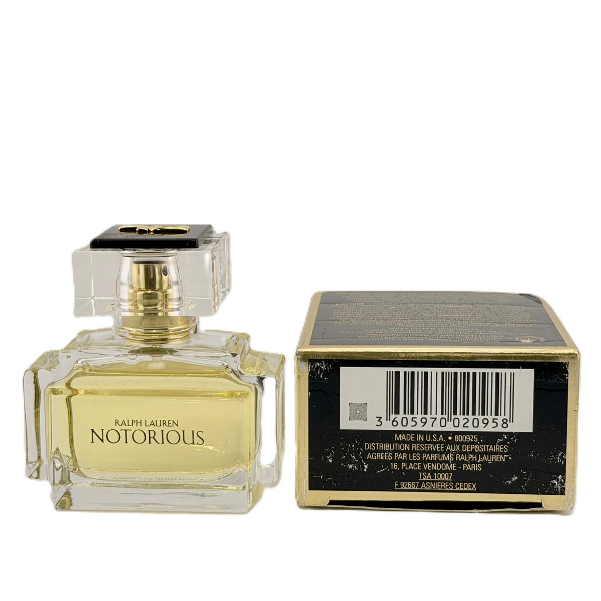 Notorious by Ralph Lauren EDP – Vintage Stock, No Cellophane | 5 Size Options incl. 3-Pc Set