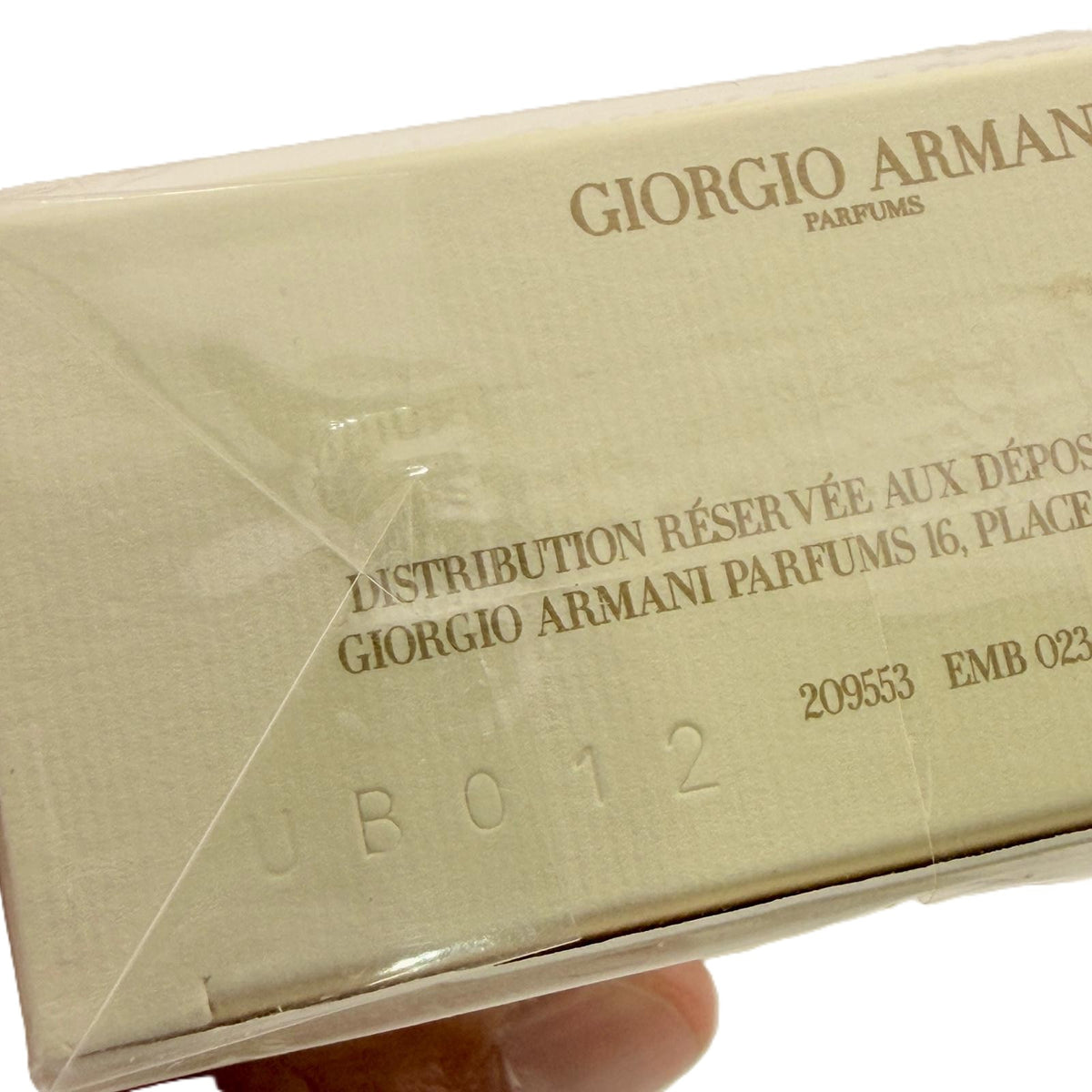 Giorgio Armani Sensi White Notes for Women Eau Fraiche 2.5 oz | Vintage Rare | No Cap & Sealed