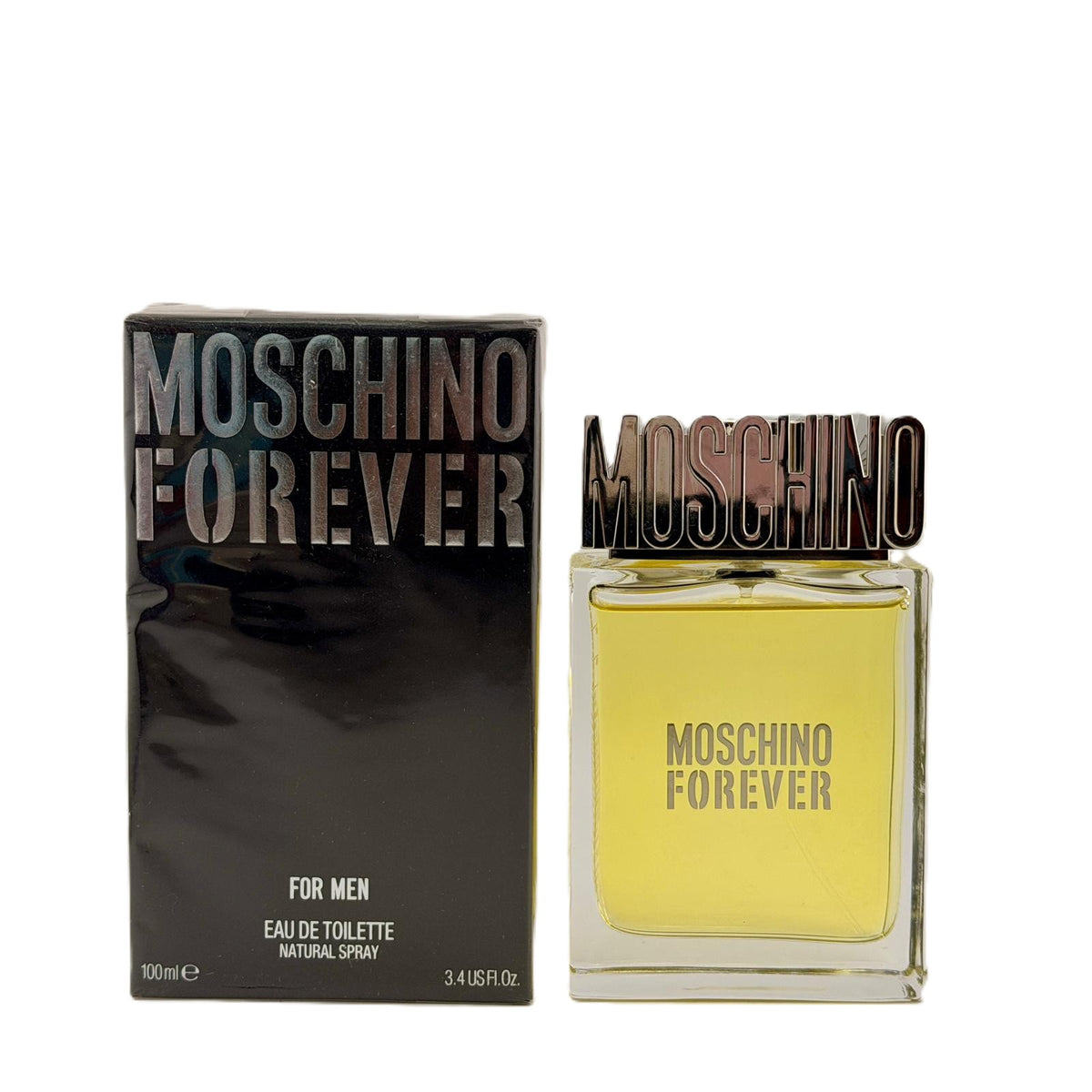 🔶 RARE & DISCONTINUED: Moschino Forever for Men | 2 Options | 3.4 oz EDT Tester Box + 3.4 oz EDT Sealed Box | Hard to Find | Franco Moschino 1992 | The Witty Italian Masculine Collector’s Piece