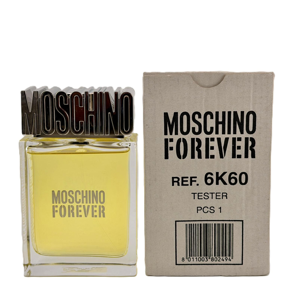 🔶 RARE & DISCONTINUED: Moschino Forever for Men | 2 Options | 3.4 oz EDT Tester Box + 3.4 oz EDT Sealed Box | Hard to Find | Franco Moschino 1992 | The Witty Italian Masculine Collector’s Piece