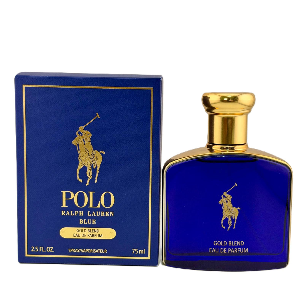 Polo Blue Gold Blend by Ralph Lauren Men's 75 ml / 2.5 fl oz EDP Spray - New No Cello Box / New Sealed Box