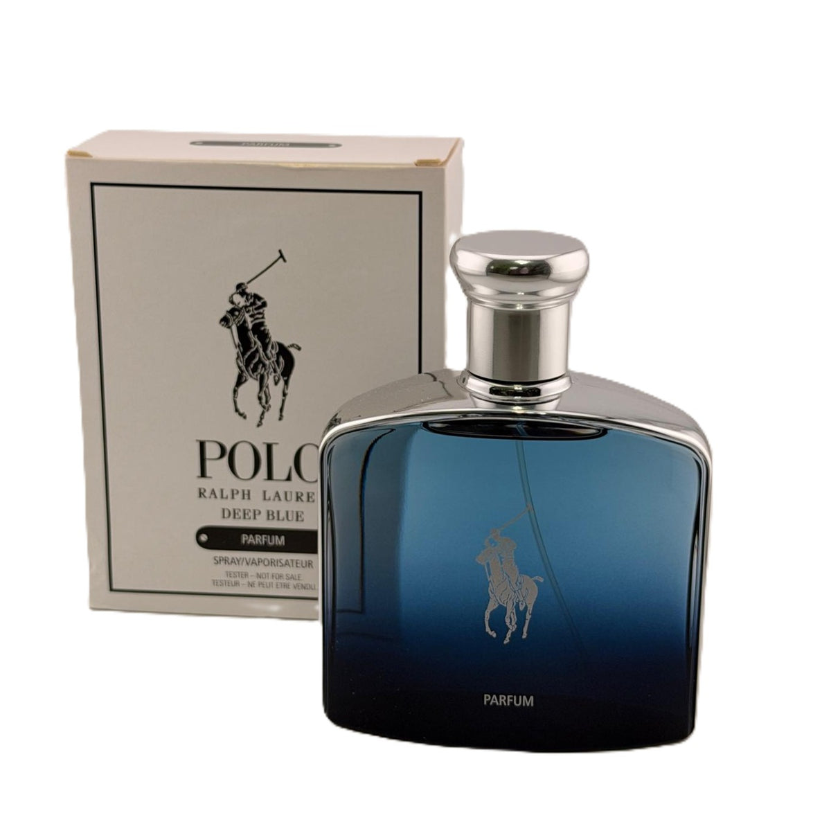 Polo Deep Blue by Ralph Lauren Men's Parfum 125 ml / 4.2 fl oz Tester Box