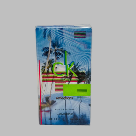 CK One Reflections by Calvin Klein Unisex 3.3 fl.oz / 100 ml eau de Toilette Spray